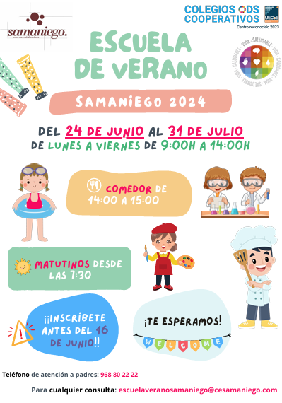 Escuela de Verano curso 2023 - 2024