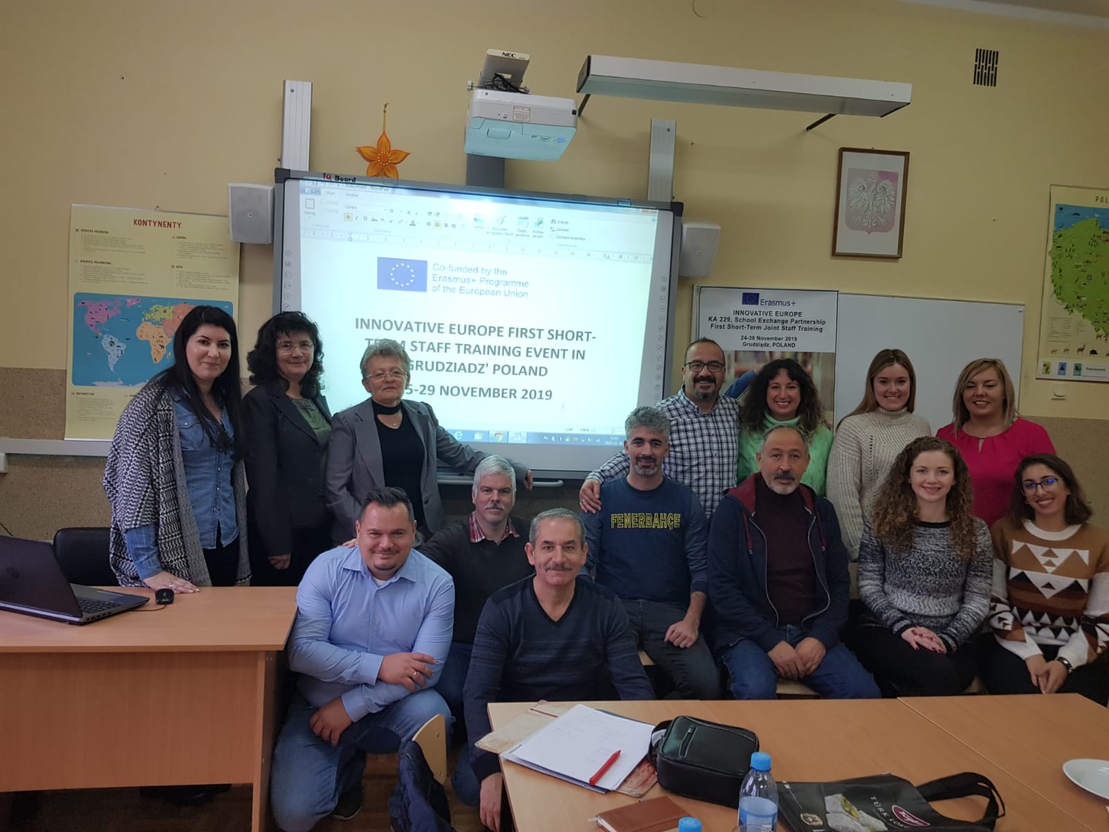 Reunión de trabajo del proyecto Innovative Europe en Polonia